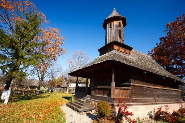 Romanian wooden church — Stock Photo, Image