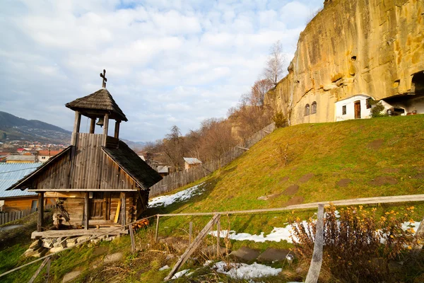 Corbii ピアトラ修道院 ルーマニアの有名なランドマーク — ストック写真