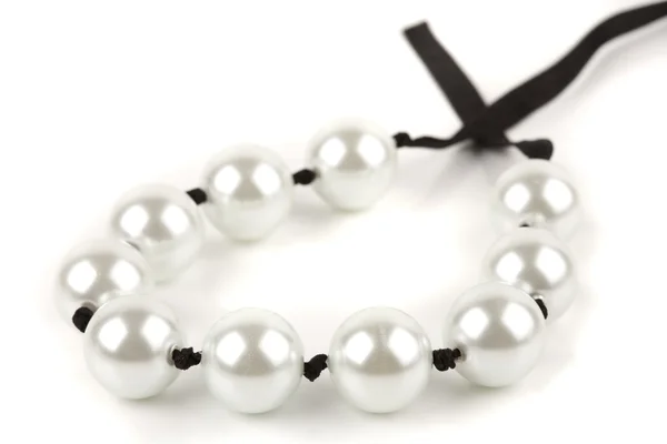 Krásné Ručně Vyráběné Šperky Izolovaných Bílém Pozadí — Stock fotografie