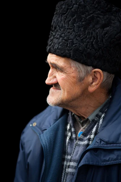 Yaşlı çiftçi — Stok fotoğraf