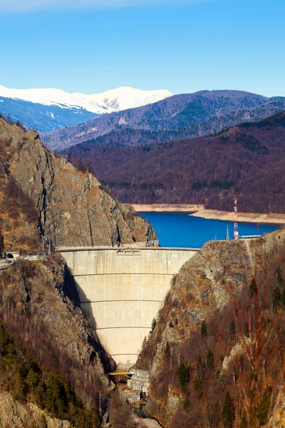Landscape Dam Lake Vidraru Romania — Stock Photo, Image