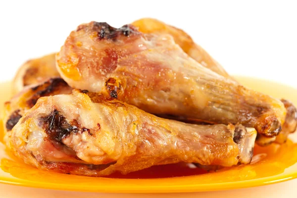 Grilled chicken drumsticks — Stock Photo, Image