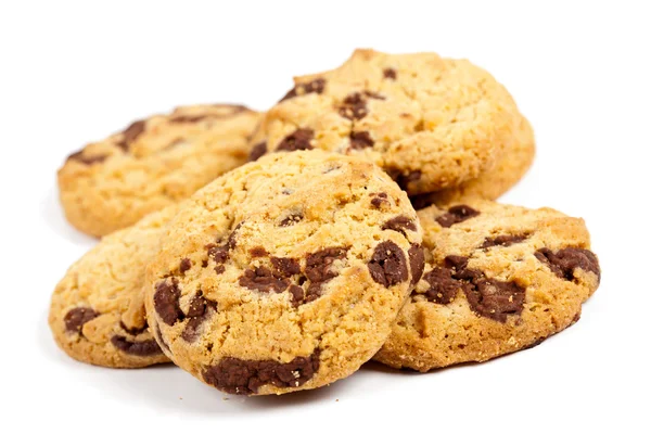 Biscuits with chocolate chips — Stock Photo, Image
