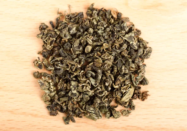 アマチャヅル茶乾燥葉のマクロ — ストック写真