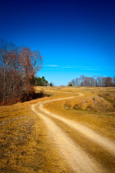 Rural road landscape — Stock Photo, Image