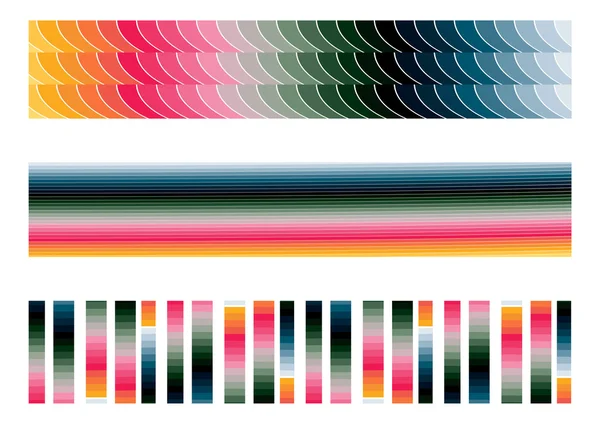 Geometrische kleurrijke banners — Stockvector