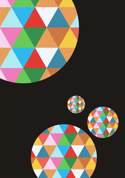 Motif Géométrique Multicolore Vecteur Disponible — Image vectorielle