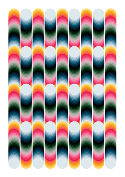 Patrón Geométrico Multicolor Vector Disponible — Archivo Imágenes Vectoriales