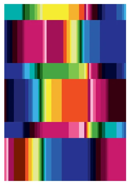 Patrón geométrico multicolor — Vector de stock