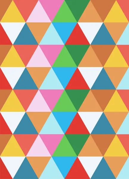 三角形彩色背景 矢量可用 — 图库矢量图片