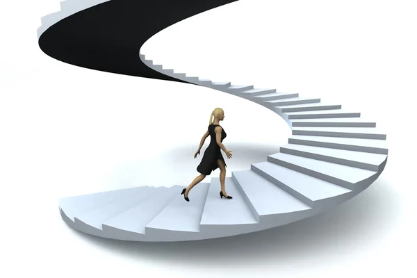 Stairway to success — Stock Photo, Image