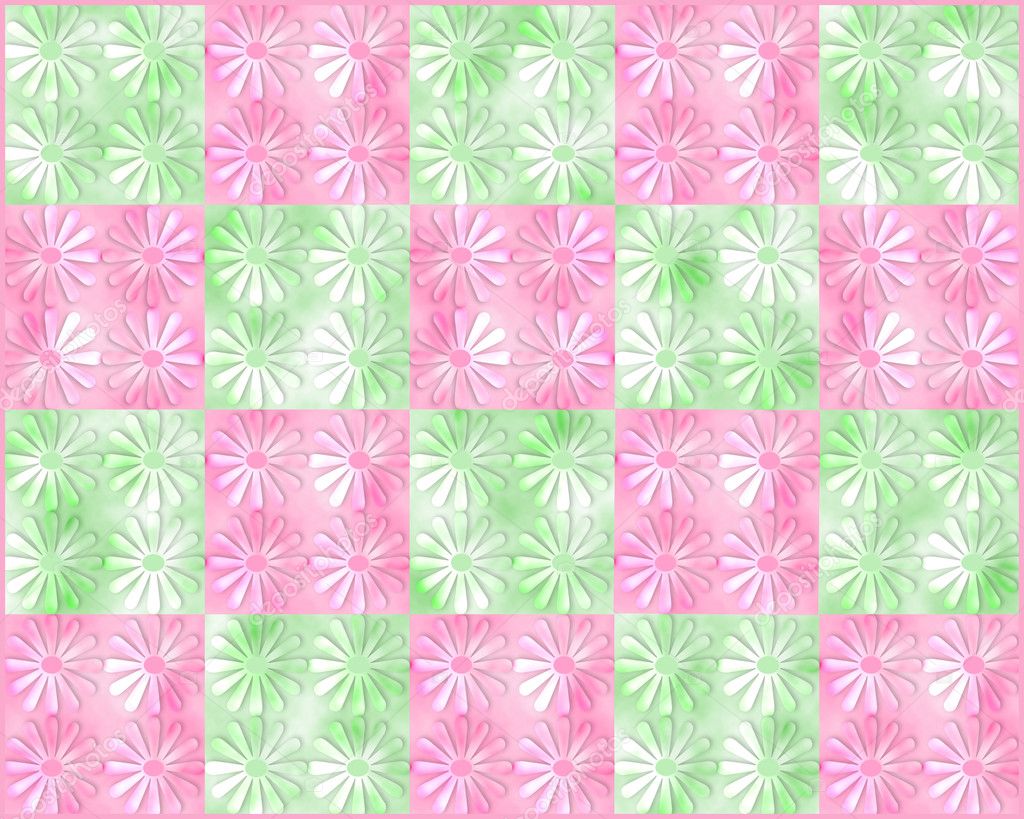 Mod Circles Pink and Green Baby Bedding by JoJo Designs