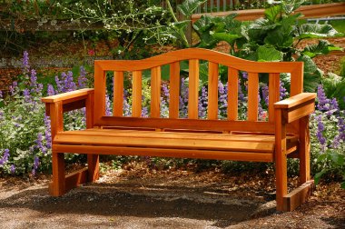 Garden Bench clipart