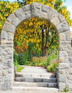 Stone archway clipart