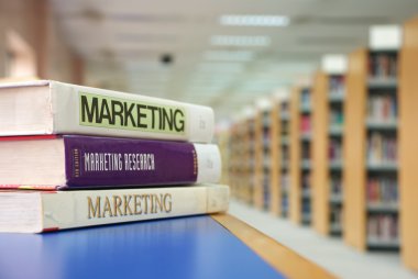 Marketing books clipart