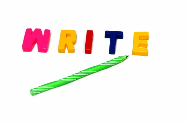 stock image Write with Pen