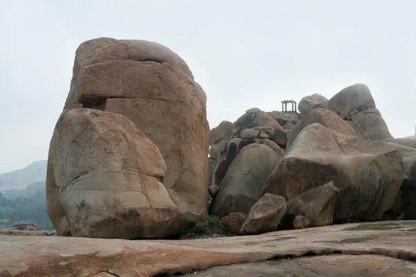 stock image Boulders and the Watch Tower