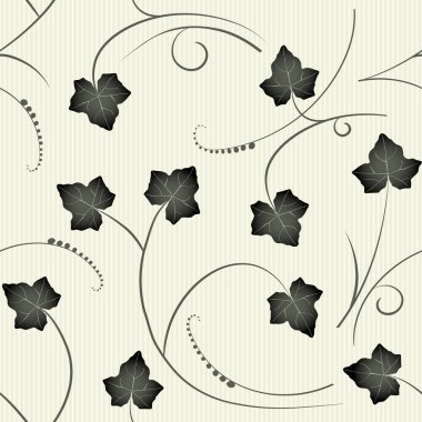 Ivy - seamless pattern clipart