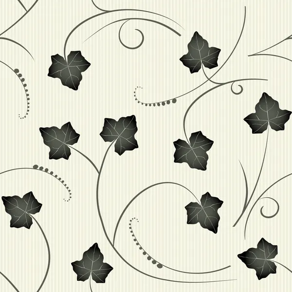 Ivy - motif sans couture — Image vectorielle