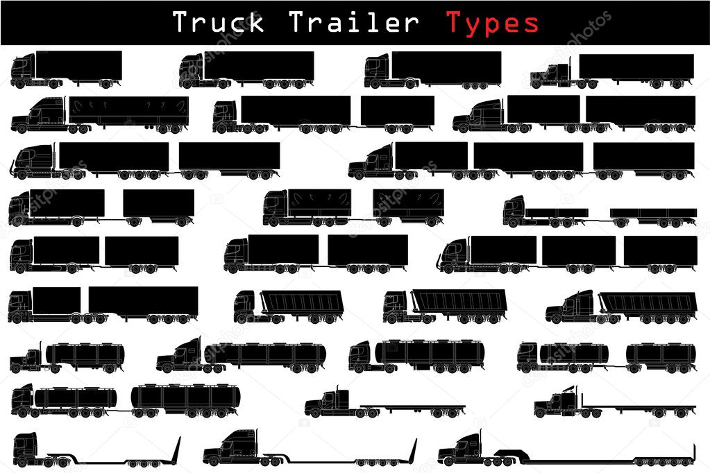 Truck trailer types