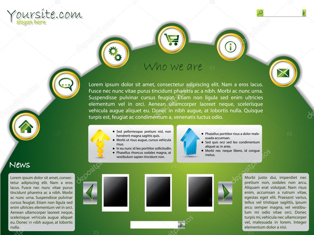 green-web-template-design-stock-vector-image-by-vipervxw-4271124