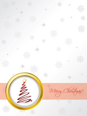 Christmas brochure design clipart