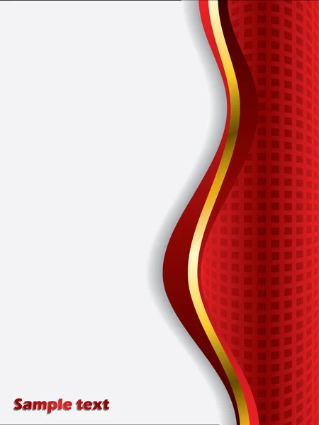 Fond rouge texturé — Image vectorielle