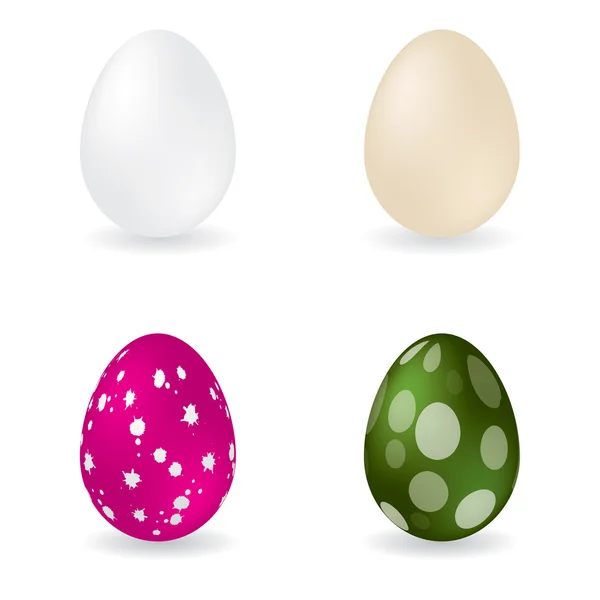 Velikonoce a jednoduché vajíčko — Stockový vektor