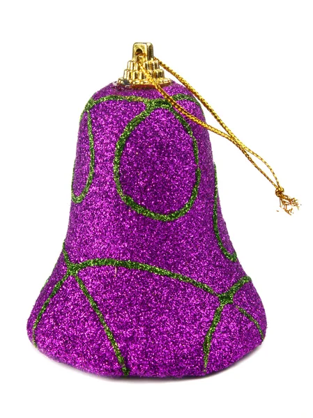 Handbell decoration for a new-year tree — Stock Photo, Image