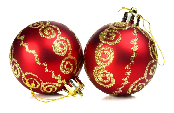 Rode bal decoratie voor een — Stockfoto