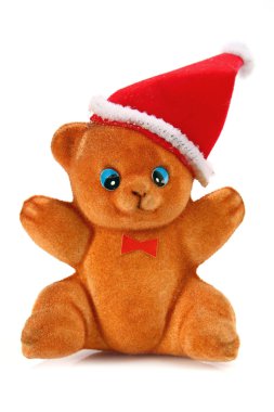 oyuncak ayı santa Claus şapka