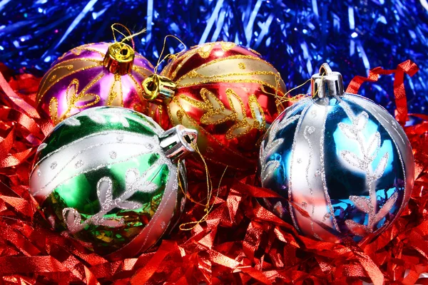 Las decoraciones para nuevo año y la Navidad —  Fotos de Stock