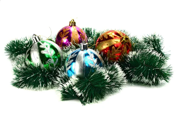 Las decoraciones para nuevo año y la Navidad —  Fotos de Stock