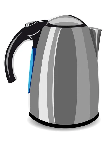Electric kettle vector illustration — Stock Vector
