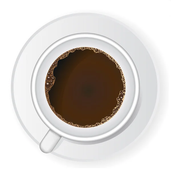 Filiżanka Kawy Ilustracji — Zdjęcie stockowe