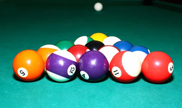 Balls for billiards — Stock Photo, Image