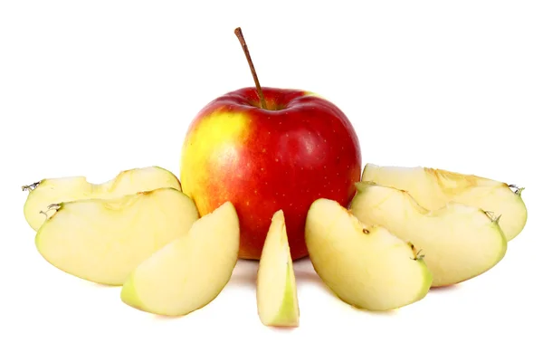 切开的苹果 — 图库照片
