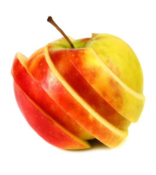 Cut jablko — Stock fotografie