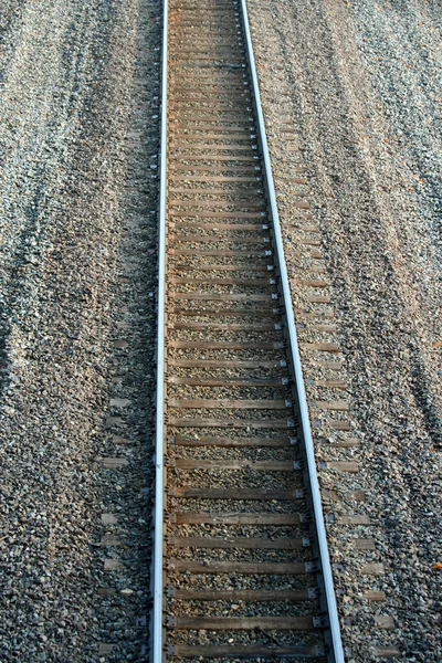 Σιδηροδρομικές γραμμές — Φωτογραφία Αρχείου