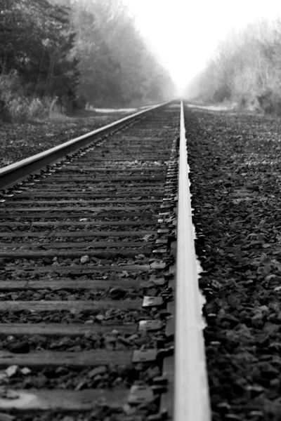Railroad Tracks — Stockfoto
