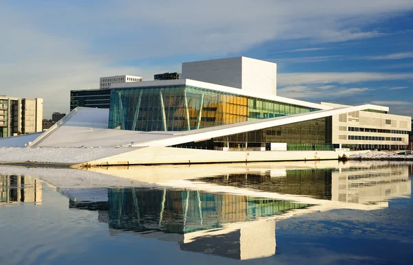 Национальная опера Осло Стоковое Изображение