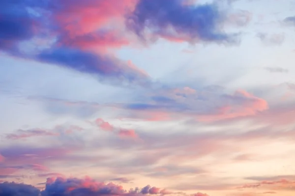 Чудесное Небо Фоне Сумерек — стоковое фото