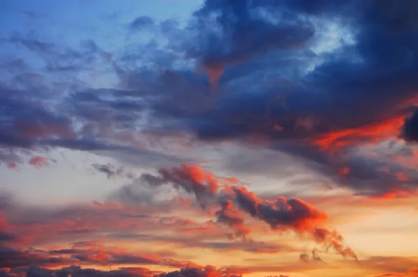 Живописное небо — стоковое фото