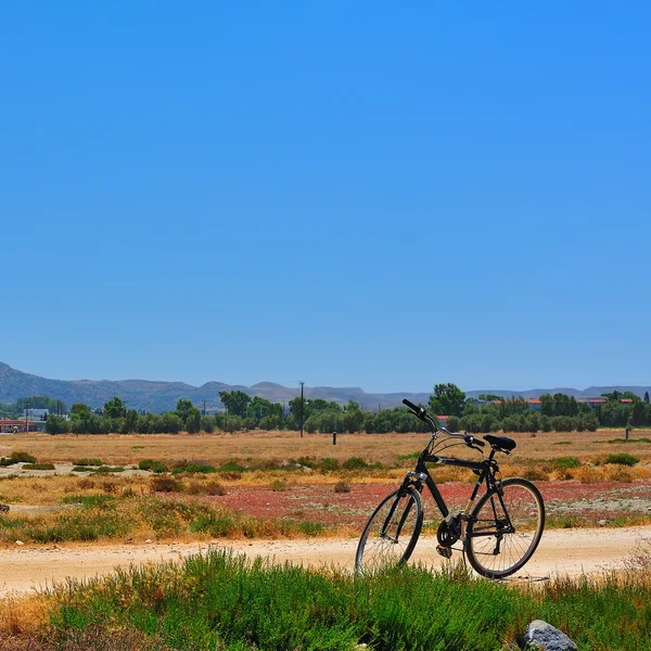 Bike Road Very Widespread Transport Kos Island Greece — Stock Photo, Image