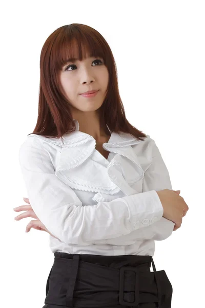 Succesvolle Aziatische zakenvrouw — Stockfoto