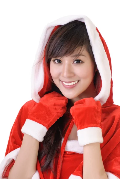 Santa kvinna — Stockfoto