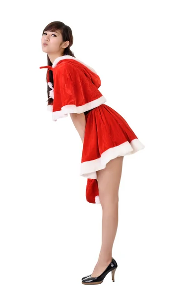 Kerstmis dame — Stockfoto