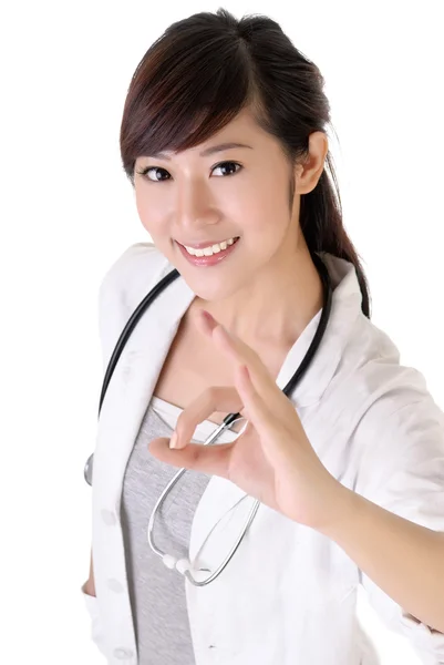 Attractive young medical doctor — Stock Photo, Image
