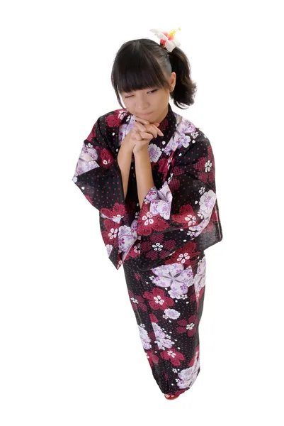 Χαριτωμένο κορίτσι ιαπωνική — Φωτογραφία Αρχείου