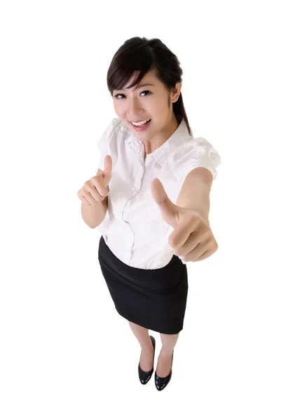 Happy business woman — Stock Photo, Image